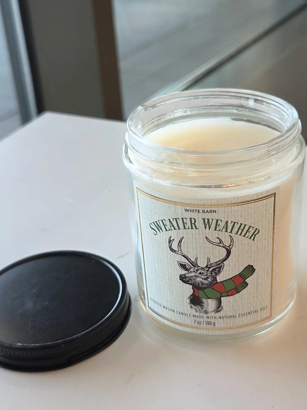 White Barn Sweater Weather Scented Candle